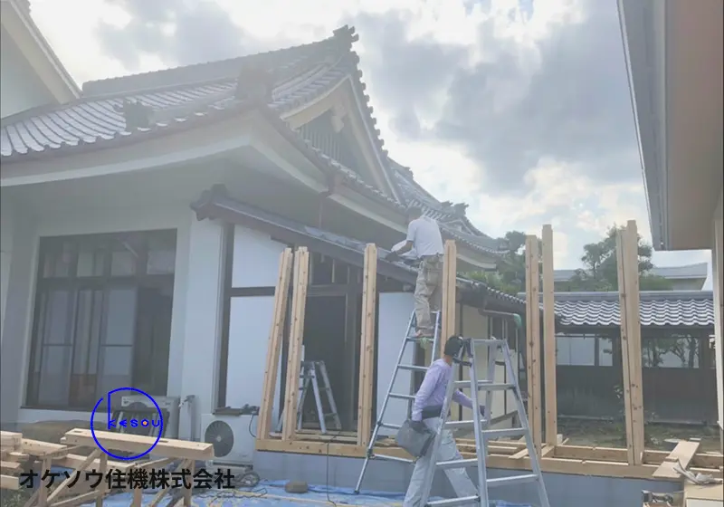 知り合いの所に渡り廊下を設けて欲しい